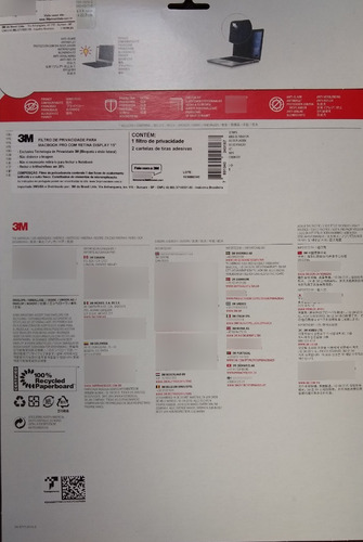 Filtro De Privacidade 3m Para Macbook Pro Retina 15 Touchbar