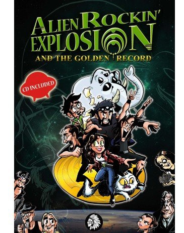 Libro Alien Rockin Explosion And The Golden Record - 