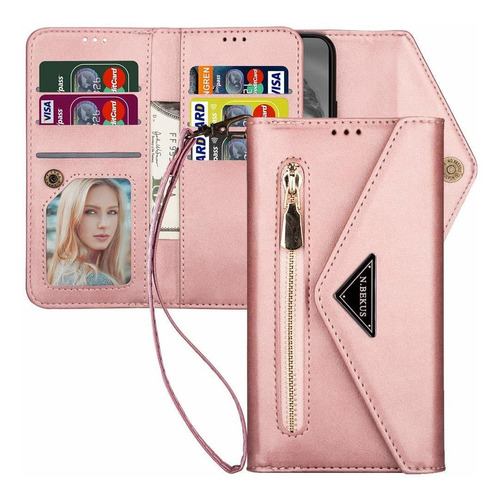 Funda Tipo Cartera Galaxy Note 8 Mujer  Diseño De Libr...