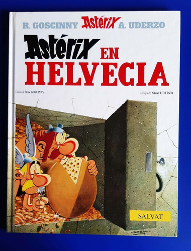 Libro Comic Asterix En Helvecia - Ed Tapa Dura - Nuevo