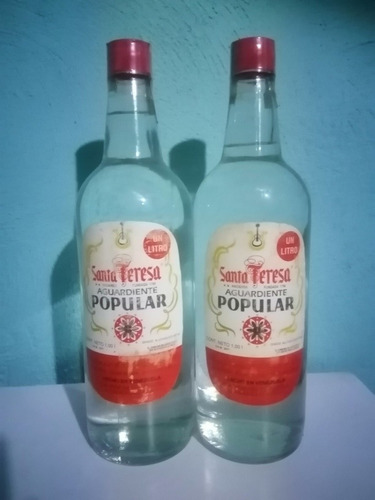 Aguardiente Santa Teresa. Antigua 