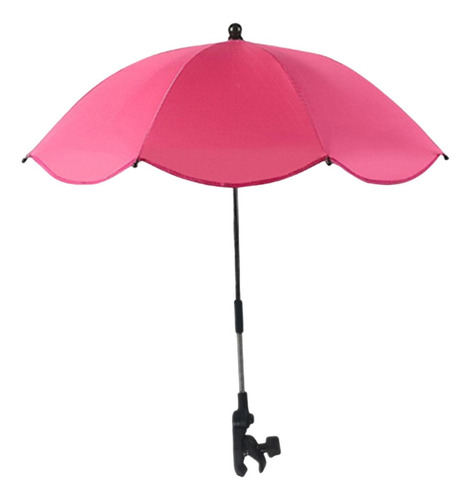 Sombrilla Con Clip Para Cochecito, Silla De Playa, Sombrilla