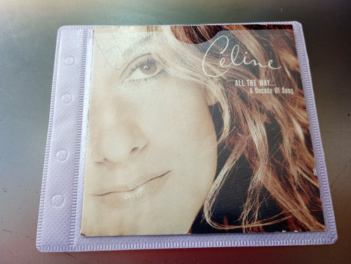 Cd De Celine Dion All The Way A Decade Of Song,de Segunda Ma