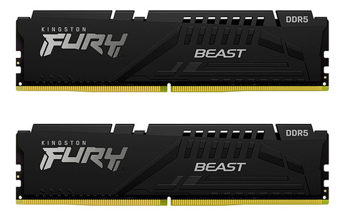 Memória RAM Ddr5 Kingston Fury Beast 2x32gb 64gb 5600mt/s