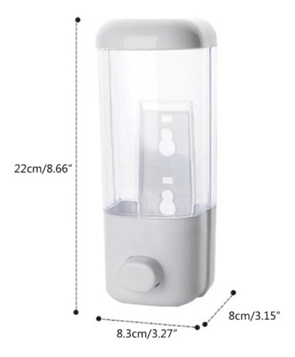 Imagen 2 de 5 de Dispensador De Gel Jabon Antibacterial 500 Ml
