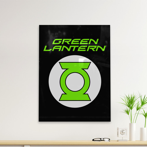 Cuadro Deco Green Lantern (d0470 Boleto.store)