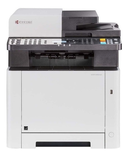 Impressora a cor multifuncional Kyocera Ecosys M5521Cdn branca e cinza 120V