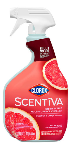 Limpiador De Superficie Clorox Scentiva Toronja 946ml. *imp