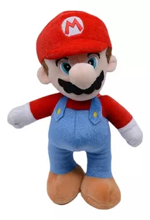 Peluche De Mario Bros Y Peluche Luigi 25 Cm De Altura