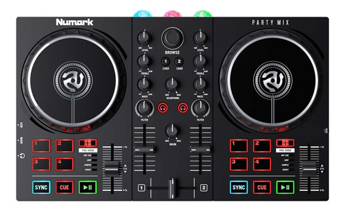 Controlador Dj Numark Party Mix 2 ¡nuevo Modelo!