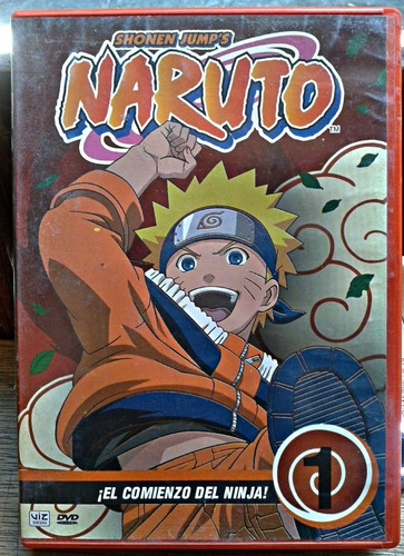 Naruto Dvd Volumen 1 - 3 Episodios