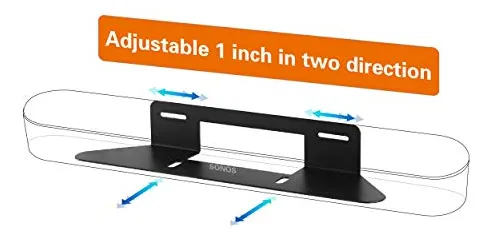 Soporte De Pared Compatible Con Sonos Beam, Allicaver Sturdy