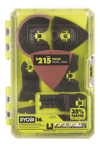 Ryobi Juego De Accesorios De Hoja Multiherramienta Oscilant.