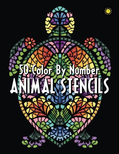 Plantillas De Animales Color Por Número: Libro Actividades Y