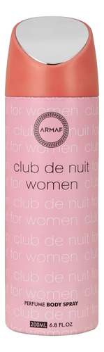 Spray Corporal Armaf Club De Nuit Para Mujer 200 Ml