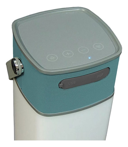 Caixa De Som Bluetooth Com Luz Led Speaker Lamp