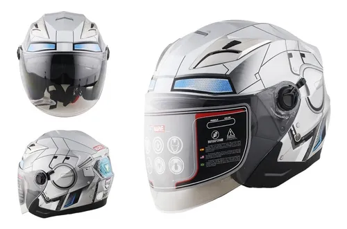 Iron man casco abierto sale