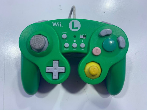 Mando Wii Wii U Modelo Gamecube Luigi Verde Mercado Libre Mando Wii Wii U Modelo Gamecube Luigi Verde Mercado Libre