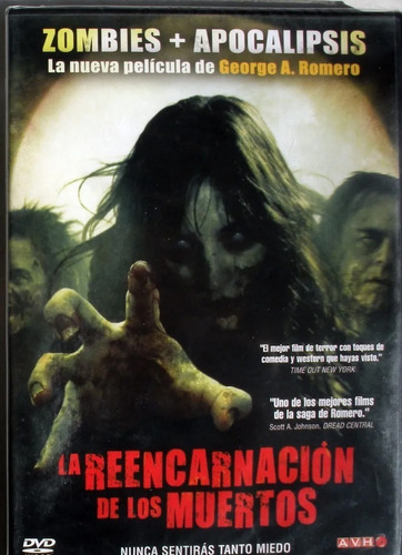 Dvd La Reencarnacion De Los Muertos  Promo  G. Romero  Nueva