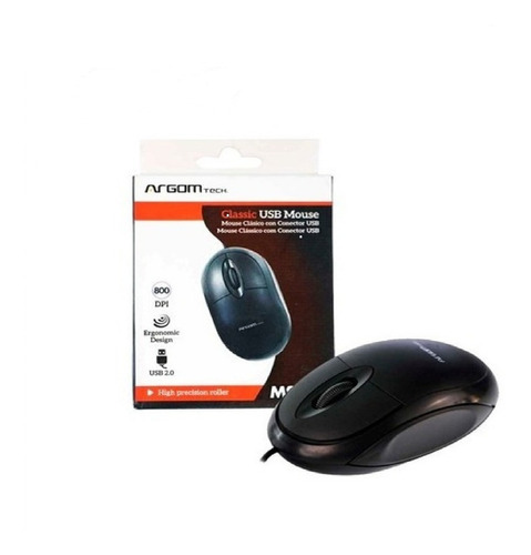 Mouse Alámbrico Básico Marca Argomtech