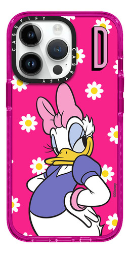 Case iPhone 7/8 Pata Deisy Fucsia Transparente