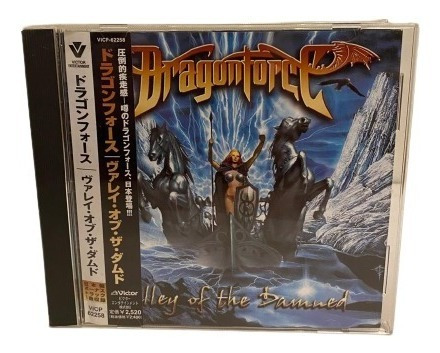 Dragonforce  Valley Of The Damned Cd Jap Obi Usado