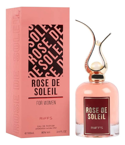 Perfume Riiffs Rose De Soleil para mujer, 100 ml