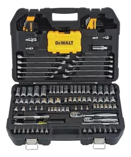 Kit De Herramientas Dewalt, Dados Y Llaves Con 142 Piezas