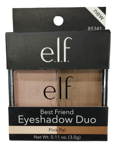Sombras De Ojos Best Friend Duo De E.l.f. Cosmetics 3 G Sombra Pink Pal