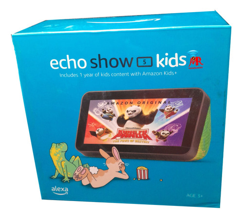 Echo Show 5 Kids  Con Controles Parentales Color Camaleon