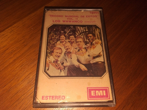 Los Wawanco Record Mundial De Éxitos Vol 2 Cassette Cumbia 