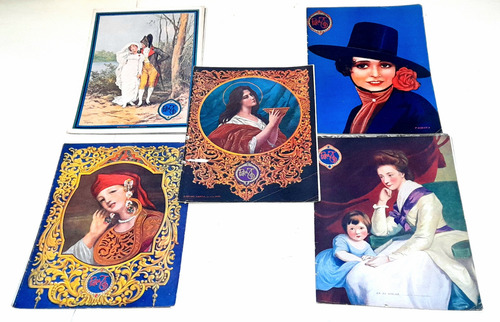 Lote 5 Antguas Revistas Para Ti 1920's Con Publicidades L4 (Usado)