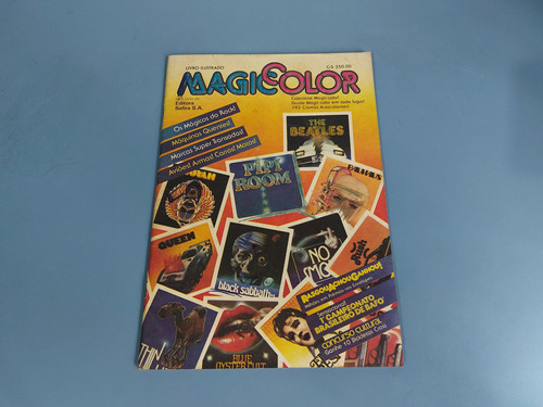 Álbum De Figurinhas Magic Color Incompleto 1984 