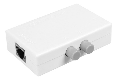 Csqkfs 2 Puerto Rj45 Red Mano Manual Ab Compartir Caja Hub