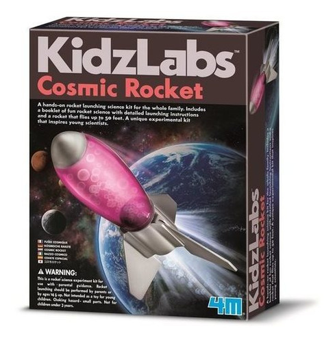 Imagem 1 de 3 de Kit De Lançamento De Foguete - 4m Brinquedos