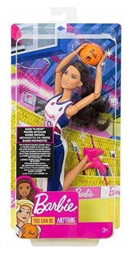 Barbie Hecha Para Mover Muñeca Multicolor