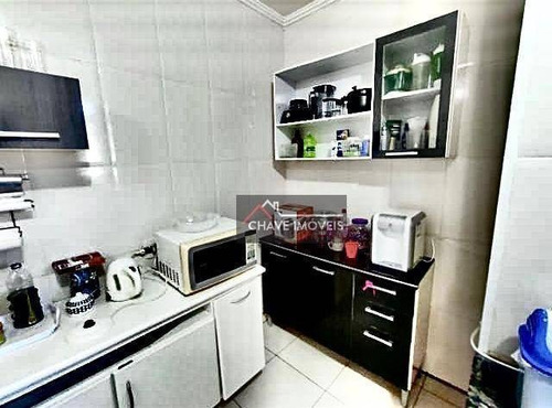 Apartamento Com 2 Dormitórios À Venda, 89 M² Por R$ 385.000,00 - Campo Grande - Santos/sp - Ap2943