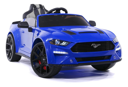 Carro A Bateria Mustang Ford Azul 24v Para Drift A Control
