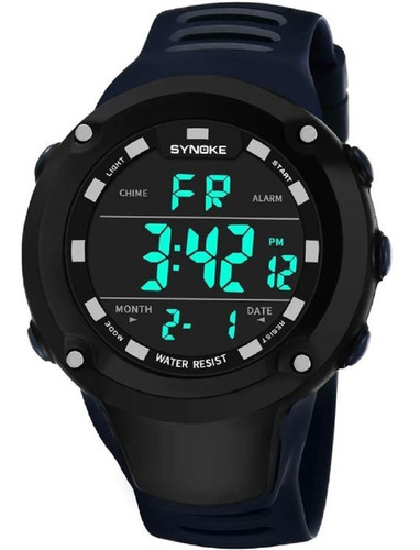 Reloj Digital Synoke 9638 Blue