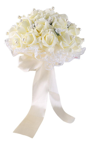 De Novia De Boda Flores Artificiales Rosas Artificiales Ramo