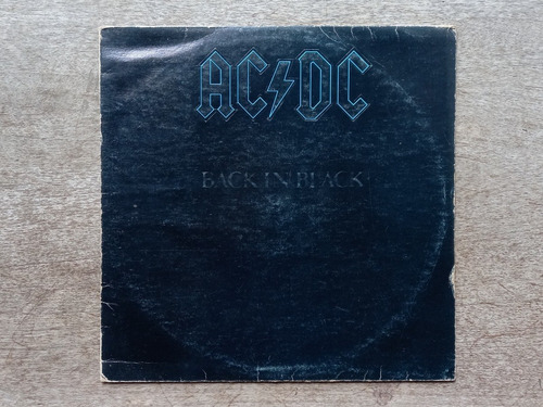 Disco Lp Ac/dc - Back In Black (1980) R10