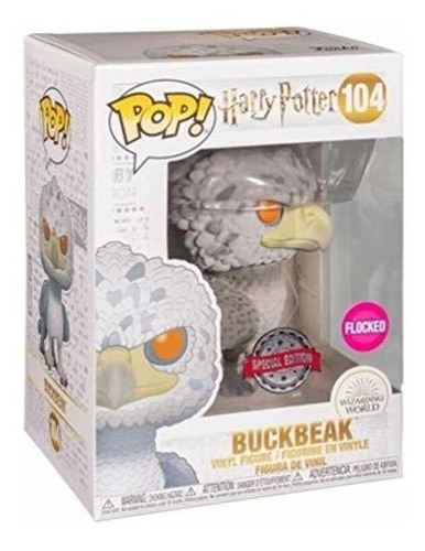 Funko Pop! Harry Potter Buckbeak #104 Flocked Exclusive