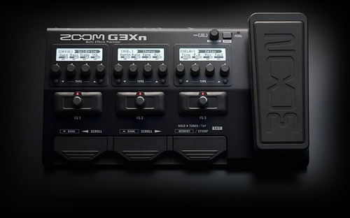 Imagen 1 de 8 de Pedalera Para Guitarra Eléctrica Zoom G3xn Con Pedal De Exp