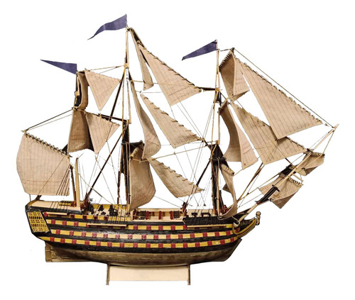 Hms Victory Rompecabezas De Madera 3d Para Manualidades Kit