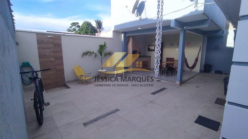 Imagem 6 de 14 de Casa De 4 Quartos E Área Gourmet Em Unamar - Cf - 042/jmp