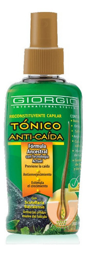 Giorgio Tónico Anti-caída Crecimiento 1 - mL