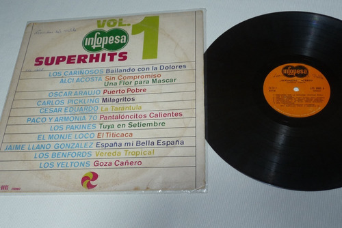 Jch- Superhits Vol.1 El Monje Loco Benfords Pickling Etc Lp