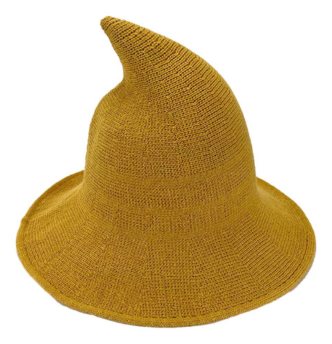 Sombrero De Bruja De Lana, Disfraz De Bruja De Punto Para Mu