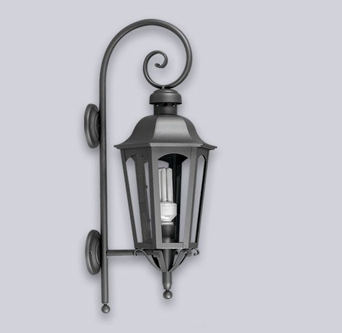 Aplique 78cm Con Ménsula Farol Apto Led Inglesa Tiempo Atras