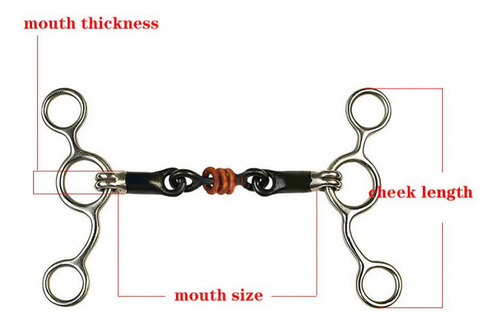 Broca De Entrenamiento Horse Bit En Forma De H Para Rendimie